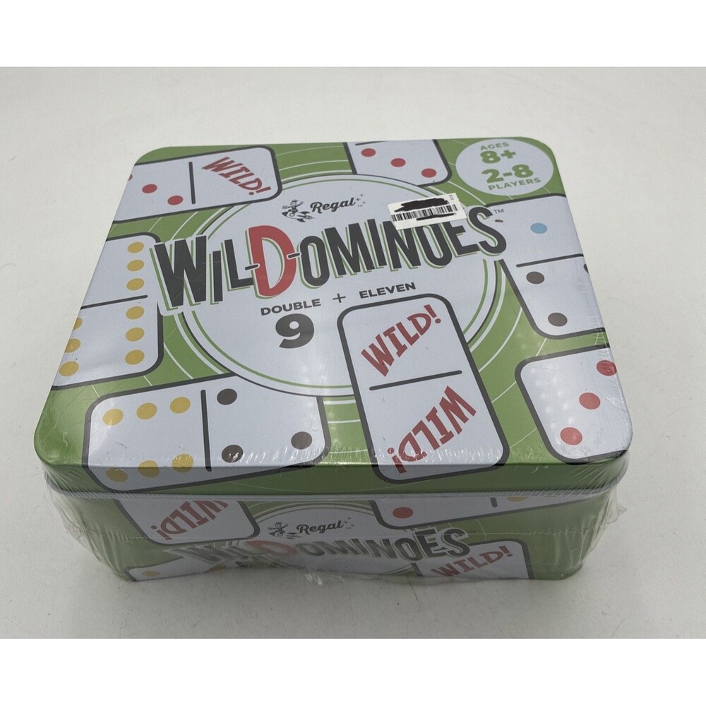 Regal Games Wild Dominoes Double 9 Compatible Family Board Game